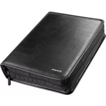 PARAT CLASSIC Werkzeugkoffer 5650040061 Schwarz Kunstleder mit Aluminiumrahmen, 2 Werkzeugtafeln, 20 kg Belastung