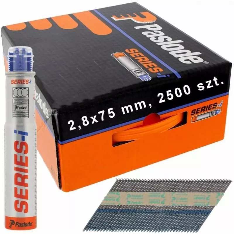 Paslode Nägel NFP 2,8x75 mm 2500 Stück für IM90/100