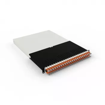 PATCHBOX 30RU / STP / Orange 19-Zoll Netzwerkschrank