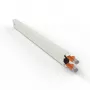PATCHBOX Cassette 8RU STP Orange - 24-Port Shielded Keystone Patch Panel Rahmen, 19 Zoll Rack-Montage, Modular, Kaltgewalzter Stahl
