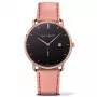 PAUL HEWITT Grand Atlantic Line Herrenuhr PHTGARB24M 42mm Schwarzes Zifferblatt Lederarmband