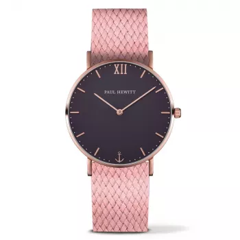 Paul Hewitt Sailor Line Unisex-Quarzuhr 39mm Roségold Mesh PH-SA-RSTB27M