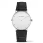 Paul Hewitt Sailor Line Unisex Quarz Uhr 39mm Edelstahl Mesh Armband Silber Weißer Sand Zifferblatt PH-SA-SSTW15S
