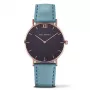 PAUL HEWITT Unisex Sailor Line Quarzuhr 39mm Roségold Edelstahl Mesh PH-SA-RSTB23M