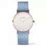 PAUL HEWITT Unisex Uhr PH-SA-RSTW26S 39mm Roségold Edelstahl Graues Leder