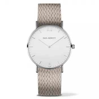 PAUL HEWITT Unisex Armbanduhr PH-SA-SSTW25S 39mm Edelstahl Mesh