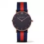 PAUL HEWITT Unisex Watch PH-SARSTBNR20 39mm Rose Gold Stainless Steel Mesh