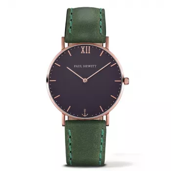 PAUL HEWITT Unisex Armbanduhr Sailor Line PH-SA-RSTB12S 39mm Roségold