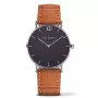 PAUL HEWITT Damenuhr Sailor Line Quarz 39mm Edelstahl Mesh Schwarz