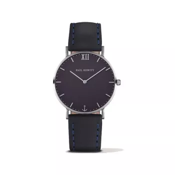 PAUL HEWITT Damenuhr Sailor Line PHSASSTB11S 39mm Roségold Edelstahl Mesh Schwarz Zifferblatt