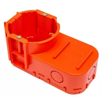 PAWBOL A.0085 Unterputz-Abzweigdose für Elektronik, 68 mm, Orange