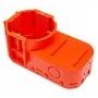 PAWBOL A.0085 Unterputz-Abzweigdose für Elektronik, 68 mm, Orange