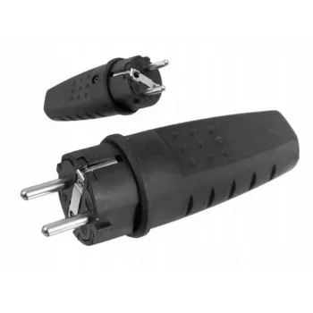 PAWBOL D.3158L LUX Tragbarer Gummi-Netzstecker 250V 16A IP44 Schuko