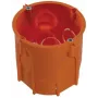 PAWBOL PK60 Lux Tiefe Unterputz-Installationsdose mit Schrauben, Orange