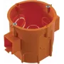 PAWBOL PK60 Lux Tiefe Abzweigdose mit Schrauben, Orange - A.0006LP