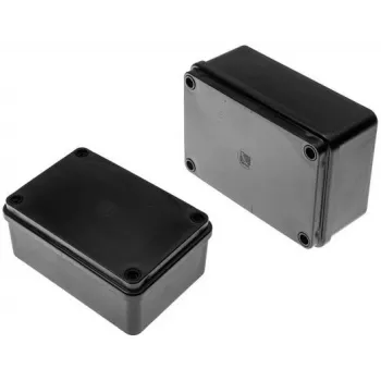 PAWBOL S-BOX 216C Hermetische Abzweigdose 120x80x50 mm IP65 Halogenfrei Schwarz