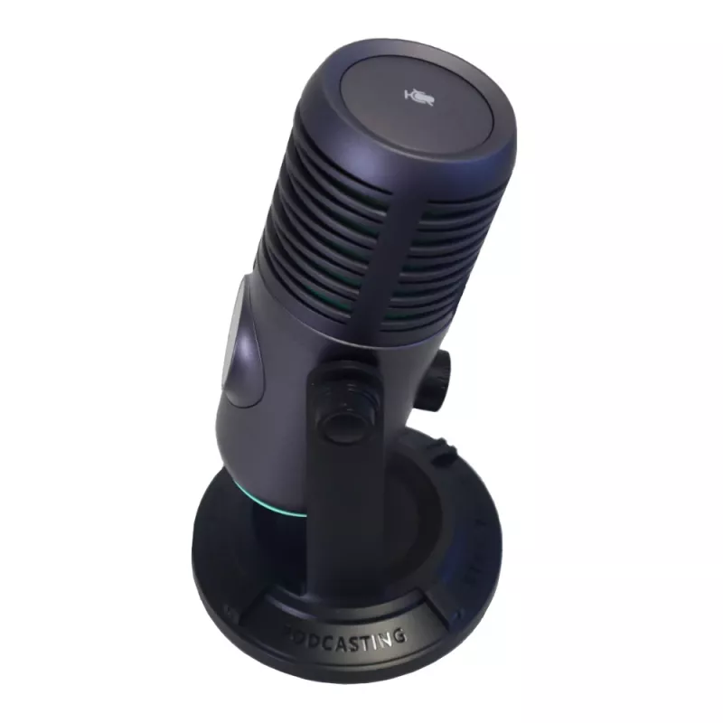 PCBuilder CAST ULTRA USB Gaming-Mikrofon - Kondensator, Niere, RGB, Zero-Latency-Monitoring