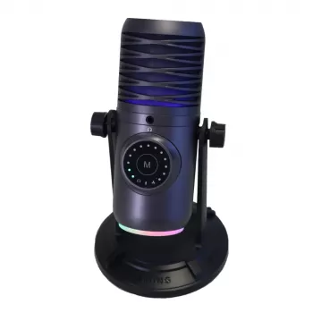 PCBuilder CAST ULTRA USB Gaming-Mikrofon - Kondensator, Niere, RGB, Zero-Latency-Monitoring