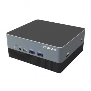 PCBuilder CUBE Intel i5-1235U 16GB DDR4 1TB Windows 11 Home Mini-PC
