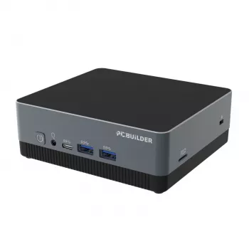 PCBuilder CUBE-N100 8GB DDR4 512GB Windows 11 Home Mini-PC