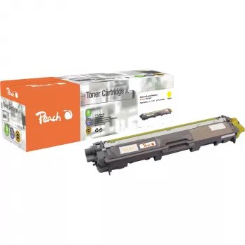 PEACH 111928 Gelbe Tonerkartusche (kompatibel mit Brother TN-246Y)