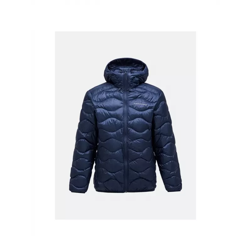 PEAK PERFORMANCE Helium Down Hood Men's Jacket Deep Blue