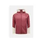 PEAK PERFORMANCE M Rider Essentials Midlayer Zip Hood Herren Rot L