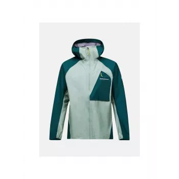 PEAK PERFORMANCE M Trail Hipe 3L Shell Jacket Herren Grün L
