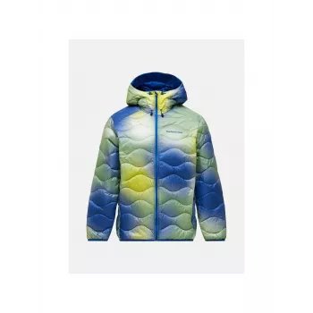 Peak Performance Herren Helium Aop Daunenjacke mit Kapuze Multicolor M