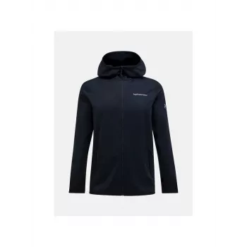 PEAK PERFORMANCE Herren Light Zip Hoodie - Schwarz (M)