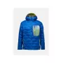 PEAK PERFORMANCE Herren M Helium Aop Utility Down Hood Jacket Blue Shadow - M