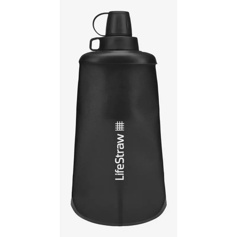 PEAK PERFORMANCE Peak Squeeze Filter Bottle 650ml Dark Grey