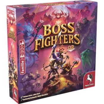 Pegasus Spiele Boss Fighters QR Kooperatives Kartenspiel (51270G)
