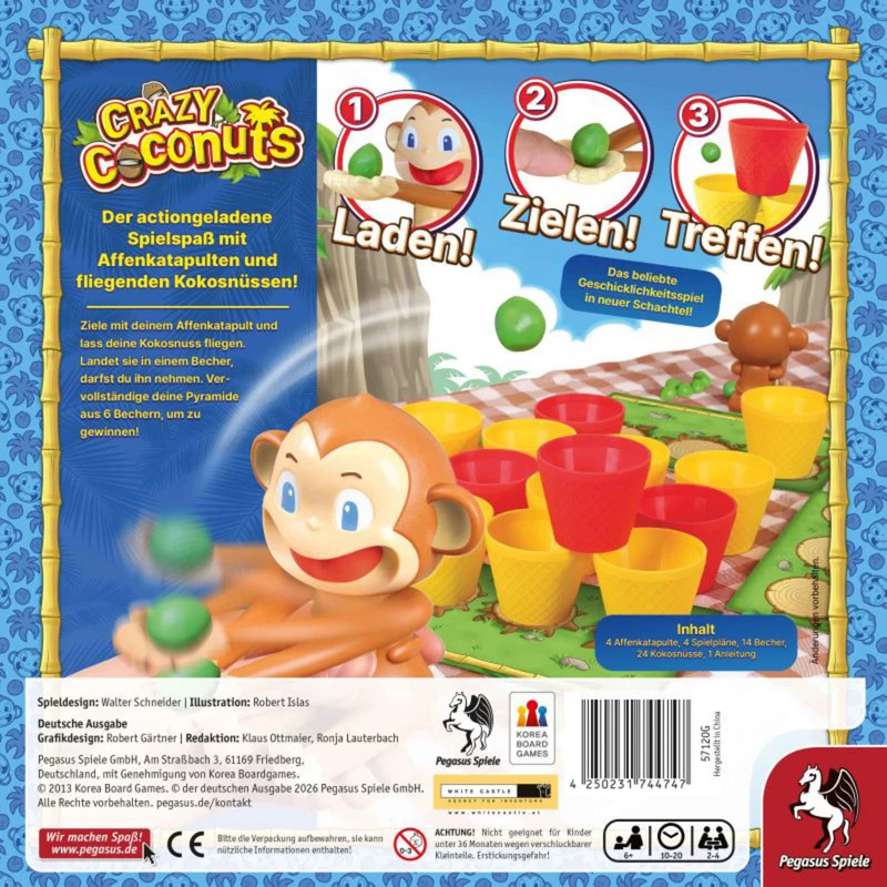 Pegasus Spiele Crazy Coconuts
