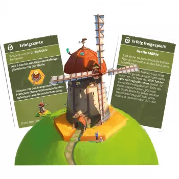 Pegasus Spiele Dorfromantik: Die Große Mühle (Mini-Erweiterung) - Deutsche Ausgabe
