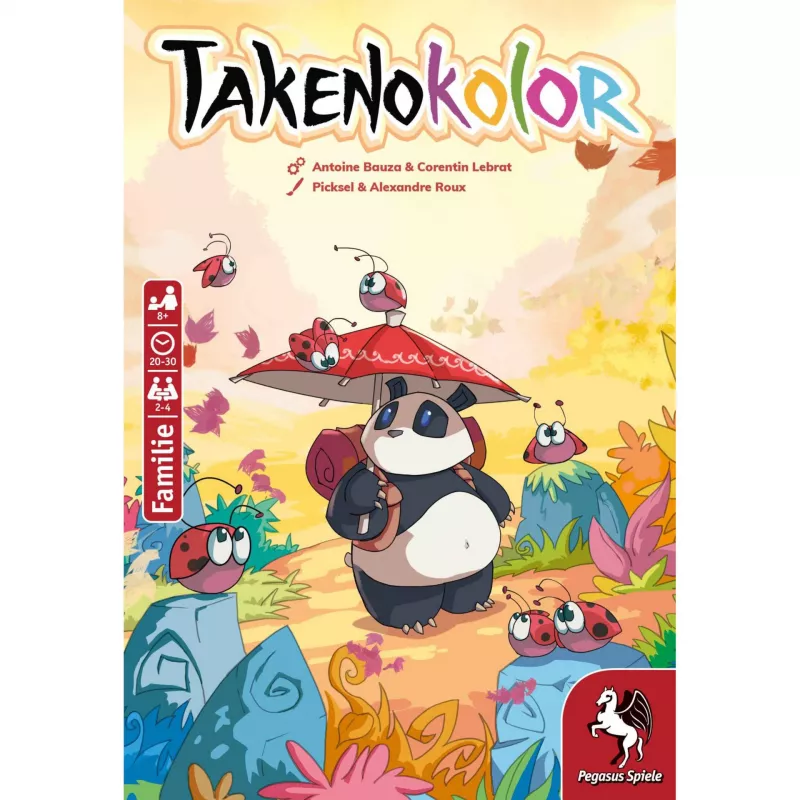 Pegasus Spiele Takenokolor Familienspiel