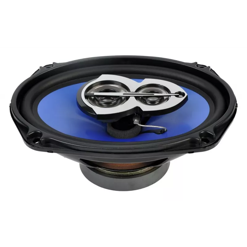 PEIYING PY-AQ694C 6x9 Zoll 4-Wege Koaxial-Lautsprecher fürs Auto - 250 W Spitzenleistung, 80 W RMS, 4 Ohm, Paar