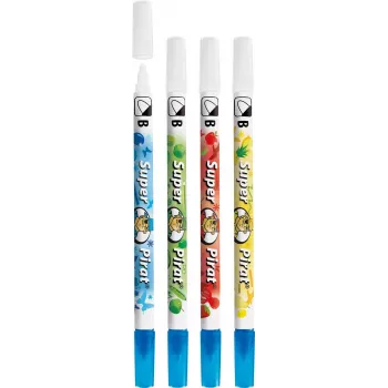 Pelikan 671727 Permanentmarker-Set, verschiedene Farben, Rundspitze, 1-2 mm Strichstärke, 50 Stück