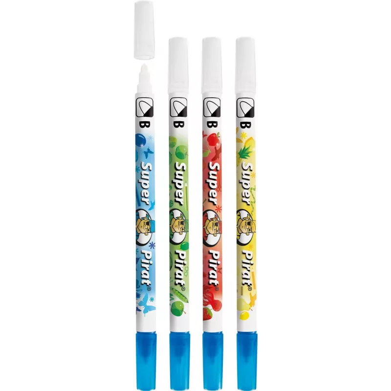 Pelikan 671727 Permanentmarker-Set, verschiedene Farben, Rundspitze, 1-2 mm Strichstärke, 50 Stück