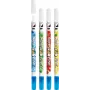 Pelikan 671727 Permanentmarker-Set, verschiedene Farben, Rundspitze, 1-2 mm Strichstärke, 50 Stück