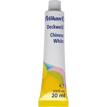 Pelikan 732/7 Chinesisch Weiß Deckende Aquarellfarbe, 20 ml Tube 831297