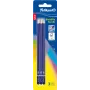 Pelikan 978783 2B Sechskant-Graphitstift, blau, FSC-zertifiziertes Holz, Deutschland, Blisterverpackung