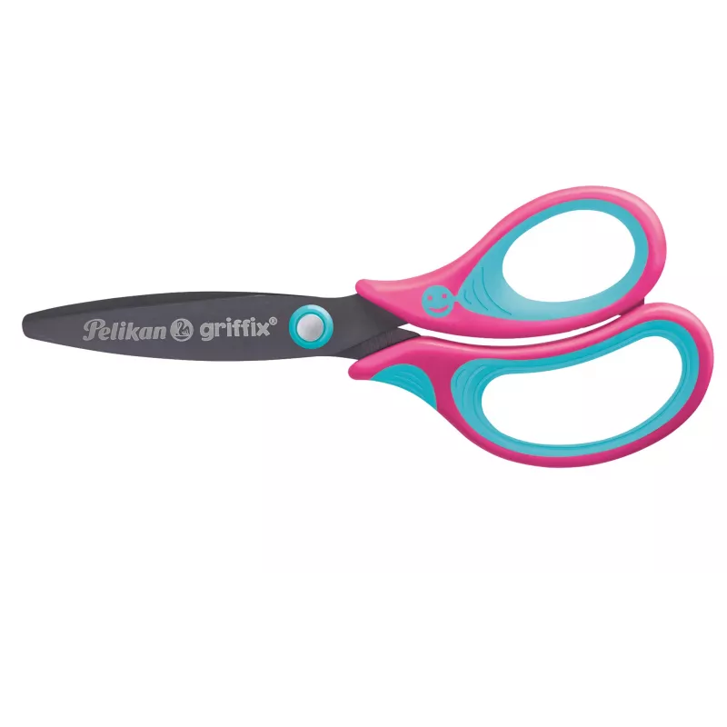 Pelikan Griffix Füllfederhalter für Kinder, Rechtshänder, Blau, Stufe 3 Tintenschreiben, Feder A 819114
