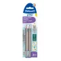 Pelikan Griffix Graphitstift HB, dreieckig, beige/grau, 3,5 mm, 2 Stück