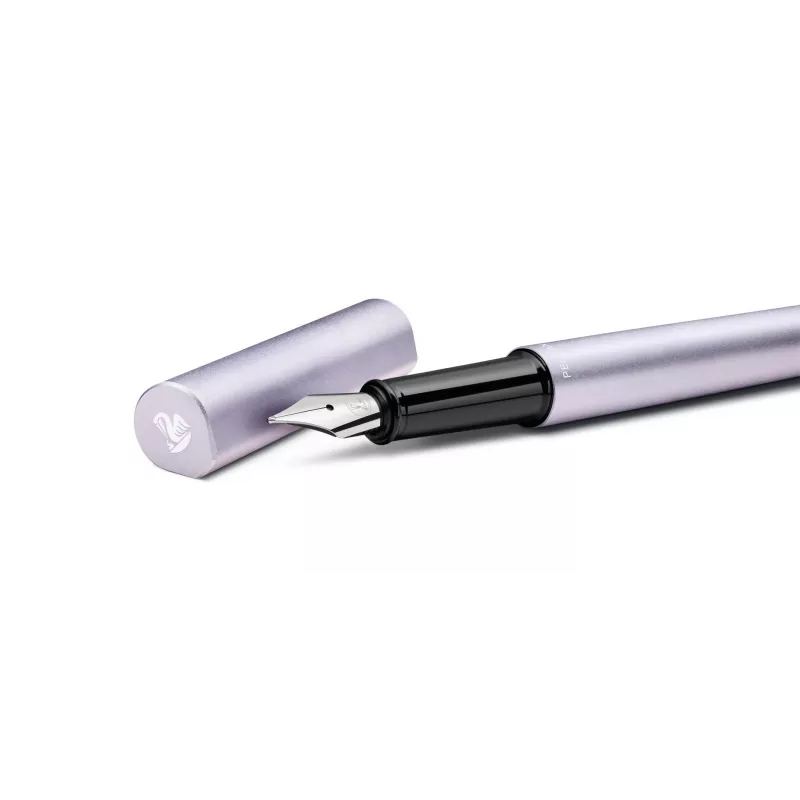 Pelikan Ineo Elements Füllfederhalter Lavender Scent, mattes eloxiertes Aluminium, polierte Edelstahlfeder M 300009908