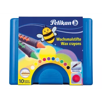 Pelikan K12 Wachsmalstifte 10 Farben in Kartonschachtel 723155