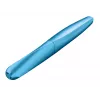 Pelikan Souverän K200 Dreh-Kugelschreiber - Marmorblau - Goldbeschläge - Mittlere Spitze - Nachfüllbar - Made in Germany