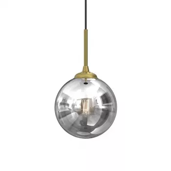 Pendelleuchte Bursa E14 Schwarz/Gold