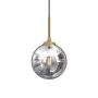 Pendelleuchte Bursa E14 Schwarz/Gold