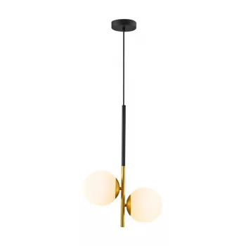 Hängeleuchte Raile 2xE27 Gold